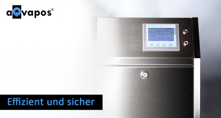 Effizienter und sicherer Dampferzeuger von aqvapos