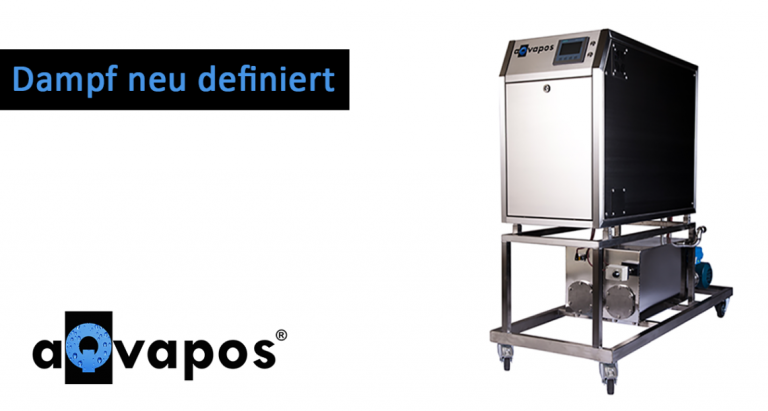 Vollansicht Dampferzeuger von aqvapos
