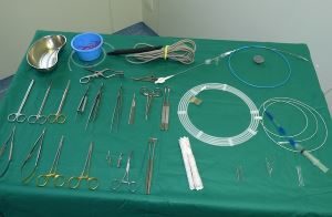 Sterilisiertes Operationsbesteck